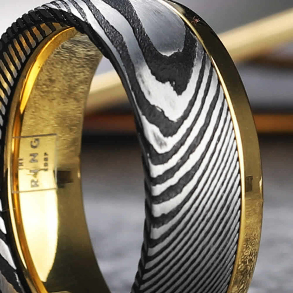 Pros And Cons Of Damascus Steel Rings All About Damascus Steel Rings and Pros & Cons by The Ring Shop