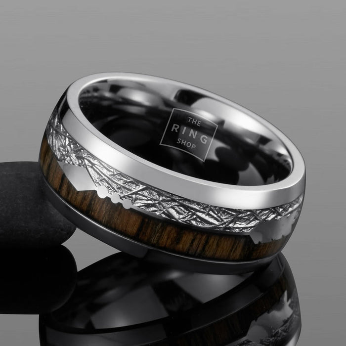 Brown Rings and Bands - The Ring Shop