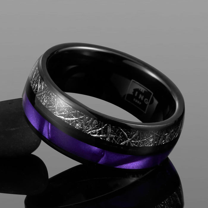 Violet Rings and Bands - The Ring Shop