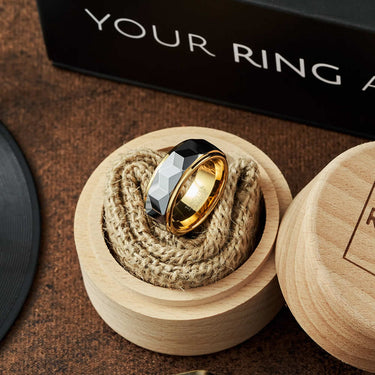 Manufacturer of 916 gold royal ring for men | Jewelxy - 70835